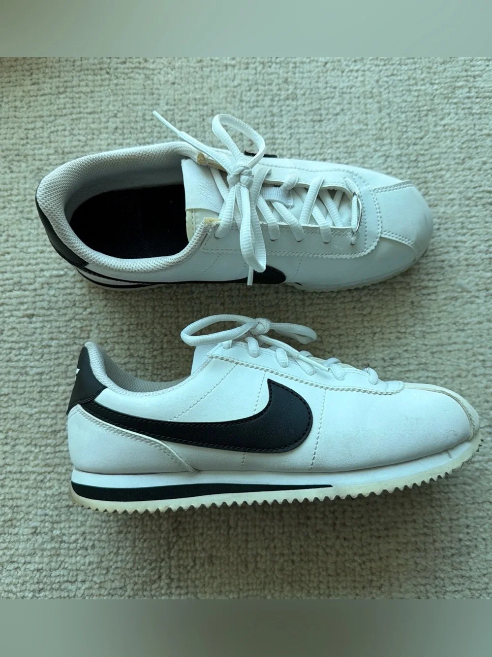 Nike Cortez white sneakers Size 5.5